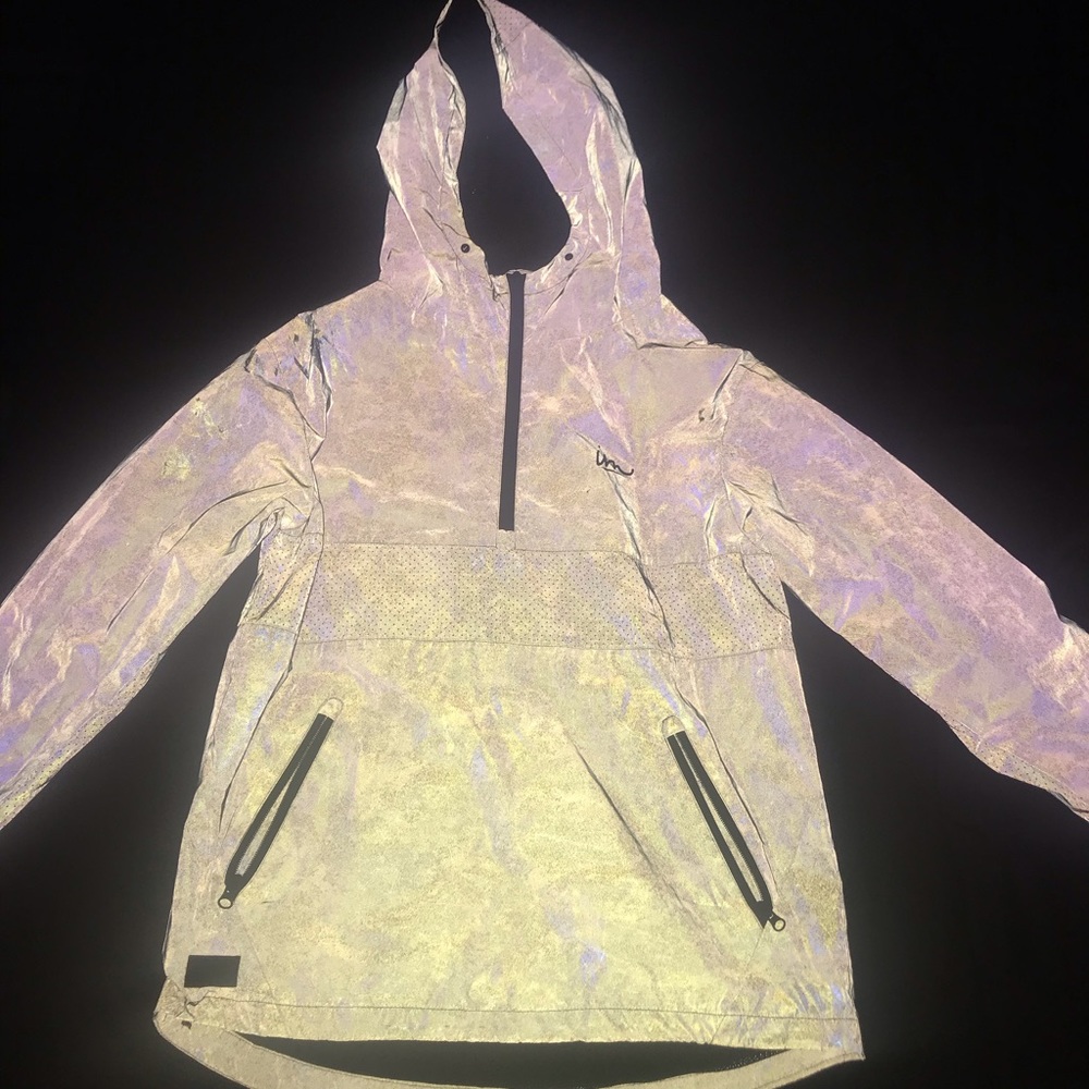 solar charged reflective jacket